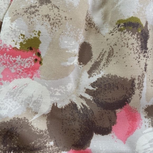 Halogen Floral Print MIDI Skirt Size 4P NWOT - Picture 3 of 13